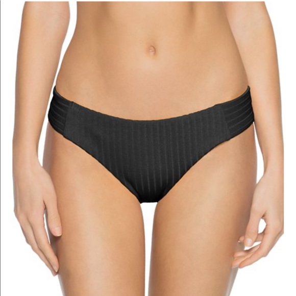 BECCA - Loreto Ribbed American-Fit Bikini … - Picture 1 of 3